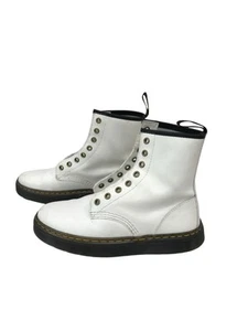 Dr. Martens White Boot Womens US Size 6 Large Airwair Air Cushion Sole Doc - Picture 1 of 7