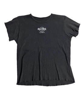 Camiseta De Colección Hard Rock Mujer Y2K Sacramento Bebé Muñeca Manga Corta Talla M KC - Imagen 1 de 7