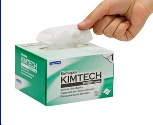 Kimwipes Kimtech Science Brand Delicate Task Wipers 280 Count 34155 Kim Wipes - Picture 1 of 2