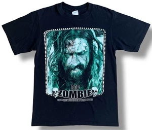 Rob Zombie 2009 Band Tour T-Shirt Size S Licensed Double Sided Short Sleeve Blk - Bild 1 von 5