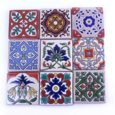 9 Stück B-Ware Relief-Fliesen mit Mängeln Motiv - Mosaik [22-05-02] - Bild 1 von 3