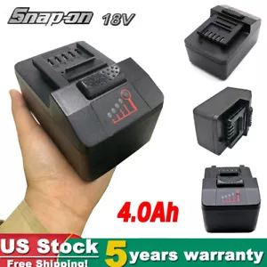 NUEVO Para Batería Snap on 18V 4.0Ah CTB8185 CTB8187 CTB7185 CT7850 CT8850 CT8810 - Imagen 1 de 12