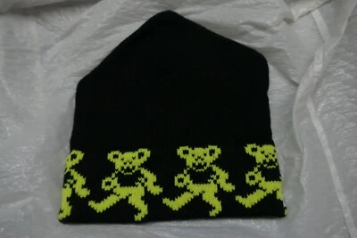 Gorro de esquí 100 % lana Moriarty of Stowe Grateful Dead nuevo stock antiguo hecho a mano Foto 1 de 4
