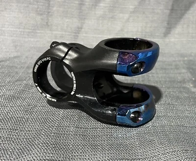 e thirteen Plus 35 Stem 50mm 1 1/8" 35mm Clamp 0 Degree Black & Intergalactic - Image 1 of 4