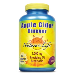Nature's Life Apple Cider Vinegar 1,000 mg | 250 ct - Picture 1 of 1