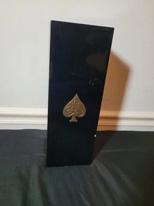 Armand De Brignac Rose Ace Of Spades Black Lacquer Champagne Box Case ONLY - Picture 1 of 12