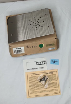 Altavoz metálico resistente al vandalismo Bogen VRS2 Foto 1 de 4