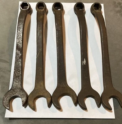 Lote de 5 Llaves Ford Script M Llaves Ford Automóvil Herramientas De Colección Foto 1 de 4