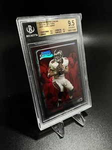 chris simms 2003 Bowman Chrome Red Refractors Beckett 9.5 Graded Limited Rookie - Picture 1 of 11