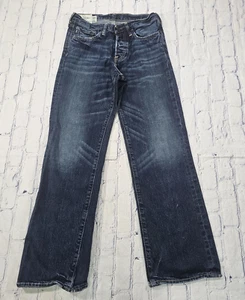 Abercrombie YOUTH 16 Slim MENS 30X30 Button Fly Cotton Low Rise Boot Jeans - Picture 1 of 13