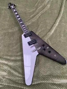 Factory Customized Electric Guitar, V-Design, Fingerboard Inlay, HH Pickups - Picture 1 of 12