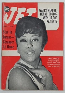 Watts Riot Report Civil Right Negro Era Black History Jet Magazine April 14 1966 - Picture 1 of 2