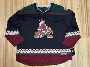 Camiseta deportiva de hockey Fanatics Breakaway NHL ARIZONA COYOTES réplica GRANDE Y ALTA 4XL NUEVA - Imagen 1 de 10