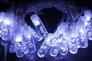 LED Icicle Waterproof Christmas light, Fairy String Light, Party Light Holiday X - Picture 1 of 8