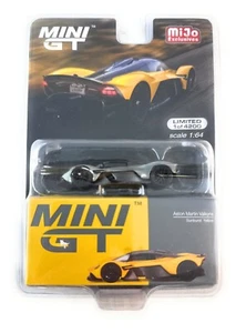 chase! MINI GT 1:64 ASTON MARTIN VALKYRIE SUNBURST YELLOW MODEL MGT00744 - Picture 1 of 4