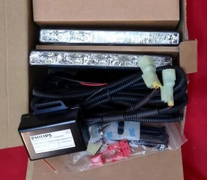 BMW Philips OEM Retrofit Kit LED Daytime Driving Lights E46 E90 E63 E60 X5 Z4 X3 - Picture 1 of 3