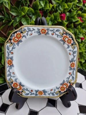 Vintage Anchor China Sampson Bridgwood "Apple Blossom" Bread Side Plate 6½" - Image 1 of 4
