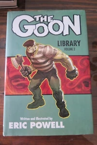 THE GOON LIBRARY VOLUMEN 2 HC DARK HORSE COMICS ERIC POWELL MUY RARO FUERA DE STOCK - Imagen 1 de 7