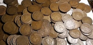 Collection Of 10 Different Canada Large Cents 1911 To 1920 From The Lot Shown . - Picture 1 of 1