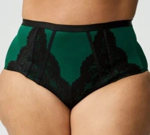 Torrid Stunning Green 360° Smoothing High-Waist Brief Panty Plus Size 0X/L/12 - Picture 1 of 6