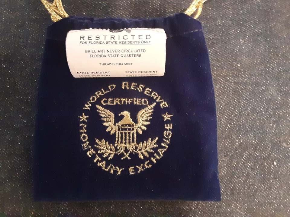 2004 P Florida State Quarter.  Uncirculated  US Mint roll. - Image 1 of 1