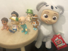 Cocomelon JJ Koala Baby Doll Bluza z kapturem Piżama Pluszowa zabawka 8" z 6 dodatkami