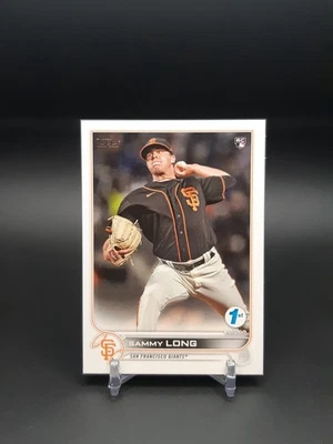 2022 Topps Series 1 1st Edition Sammy Long #308 Rookie RC - Image 1 of 2