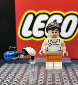 LEGO&reg; Chell Minifigure with portal gun - 71203 Dimensions - Portal 2  - Genuine