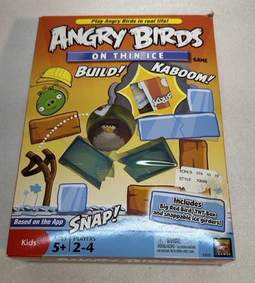 Angry Birds On Thin Ice Game 2011 Mattel New Sealed READ - Image 1 of 4