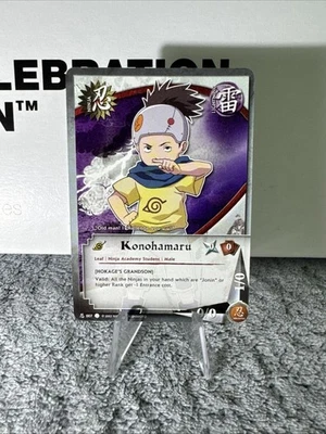 Naruto CCG Konohamaru 007 The Path To Hokage Common LP-MP English 1st Ed - Image 1 of 4
