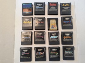 Vintage ColecoVision Game Lot of 16 Games Untested but Clean and well kept.