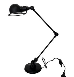 Vintage Jielde John Louis Domercq Industrial French Desk Table Lamp 2 Arm Black - Picture 1 of 13