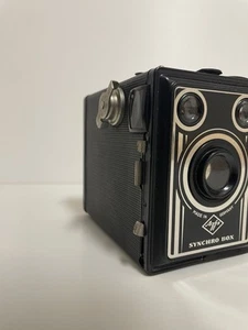 Agfa Synchro Box Kamera Agfa-Box Boxkamera Rollfilmkamera 6x9 - Bild 1 von 5