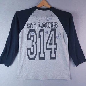 Vintage Story of the Year Shirt Youth Medium Gray Autographed Screamo Pop Punk - Picture 1 of 7