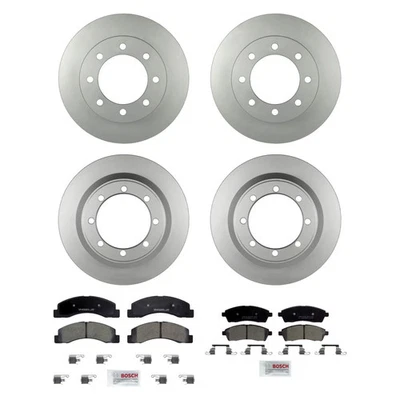 For Ford F-350 Super Duty 01-04 Brake Kit QuietCast Premium Front & Rear Brake Foto 1 de 4