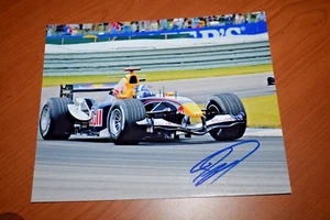 David Coulthard Signed Autographed 2006 Red Bull 8x10 Photo F1 Indianapolis - Picture 1 of 4