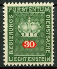 Почтовые марки Лихтенштейна SG