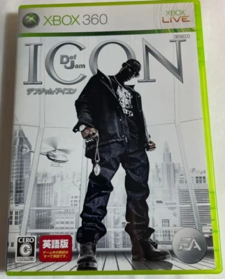 Xbox360 DefJam ICON Def Jam icon Japanese Games With Box Tested Genuine - Image 1 of 2