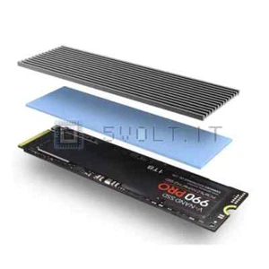 SSD Kühlkörper M.2 PS5 Silikon NVME NGFF - Bild 1 von 3