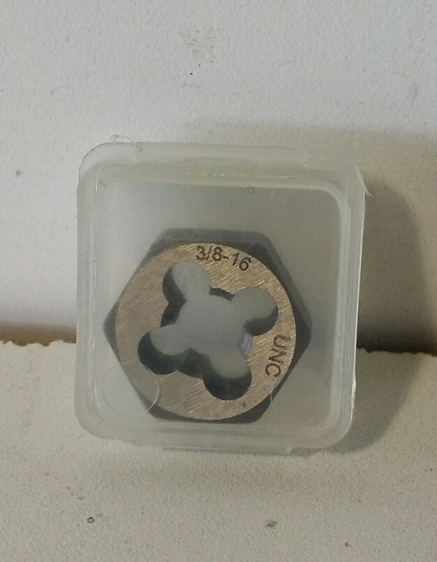 3/8"-16 UNC DIE, FITS 1" DIE HOLDER - Image 1 of 2