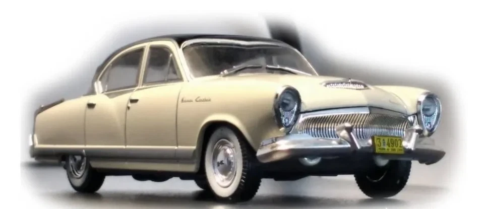 Kaiser Carabela Manhattan 1958 Argentina Rare Diecast Car Scale 1:43 + Magazine - Image 1 of 4