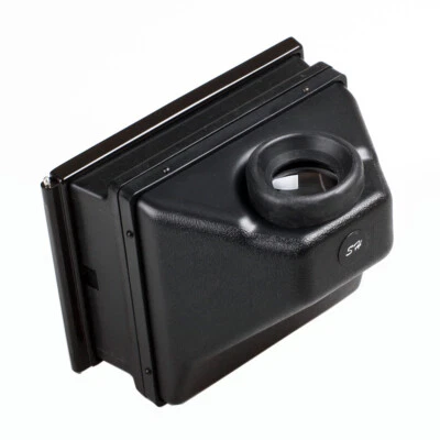 Right Angle Focusing Hood Mono Viewfinder For Shen Hao Ebony 4x5 Wooden Camera - Image 1 of 4