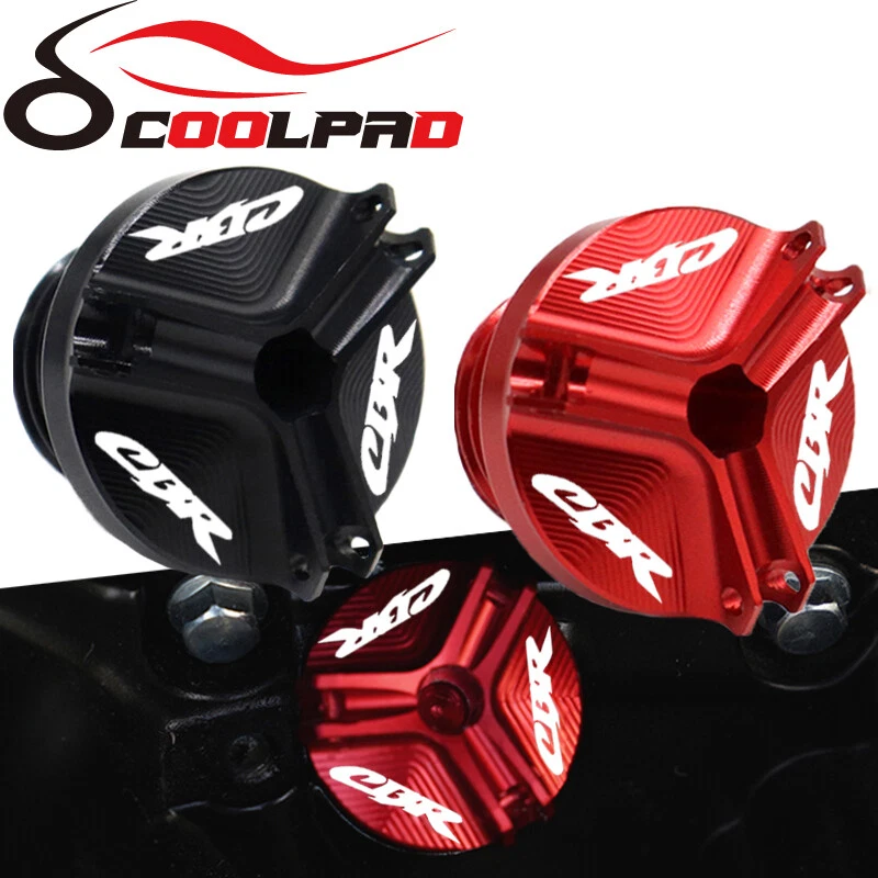 Tornillo de cubierta de tapón de taza de filtro de aceite de motor para Honda CBR600 F2 F3 F4 F4I CBR1000RR Foto 1 de 4