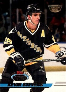1993-94 Stadium Club MEMBERS ONLY #158 Kevin Stevens PITTSBURGH PENGUINS