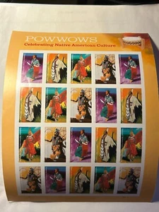 U. S. Sheet Imperf. SC 5978a-81a Powwows Native American Culture MNH PL B1111 - Picture 1 of 1