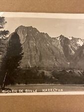 Vintage Postcard, 1915 Hazelton B.C. RPPC Photo W.W.W. Postcard Canada P53