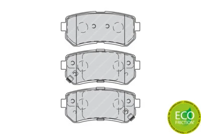 Brake Pad Set, disc brake for HYUNDAI KIA:JM,i30,ix20,ix35,i30 I 583021HA10 - Image 1 of 3