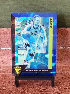 2020-21 Panini Flux Blue Cracked Ice Prizm Bojan Bogdanovic #173 Utah Jazz - Picture 1 of 2