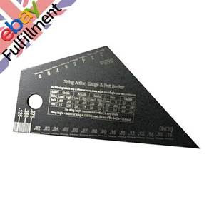 Metal Guitar Fret Rocker Leveling Luthier Tool Electric Guitar Bass Fret a - Picture 1 of 7