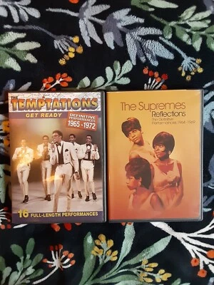 THE TEMPTATIONS GET READY/THE SUPREMES REFLECTIONS DVD/1964-1969 PROFORMANCES - Image 1 of 4